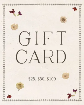 GIFT CARD!