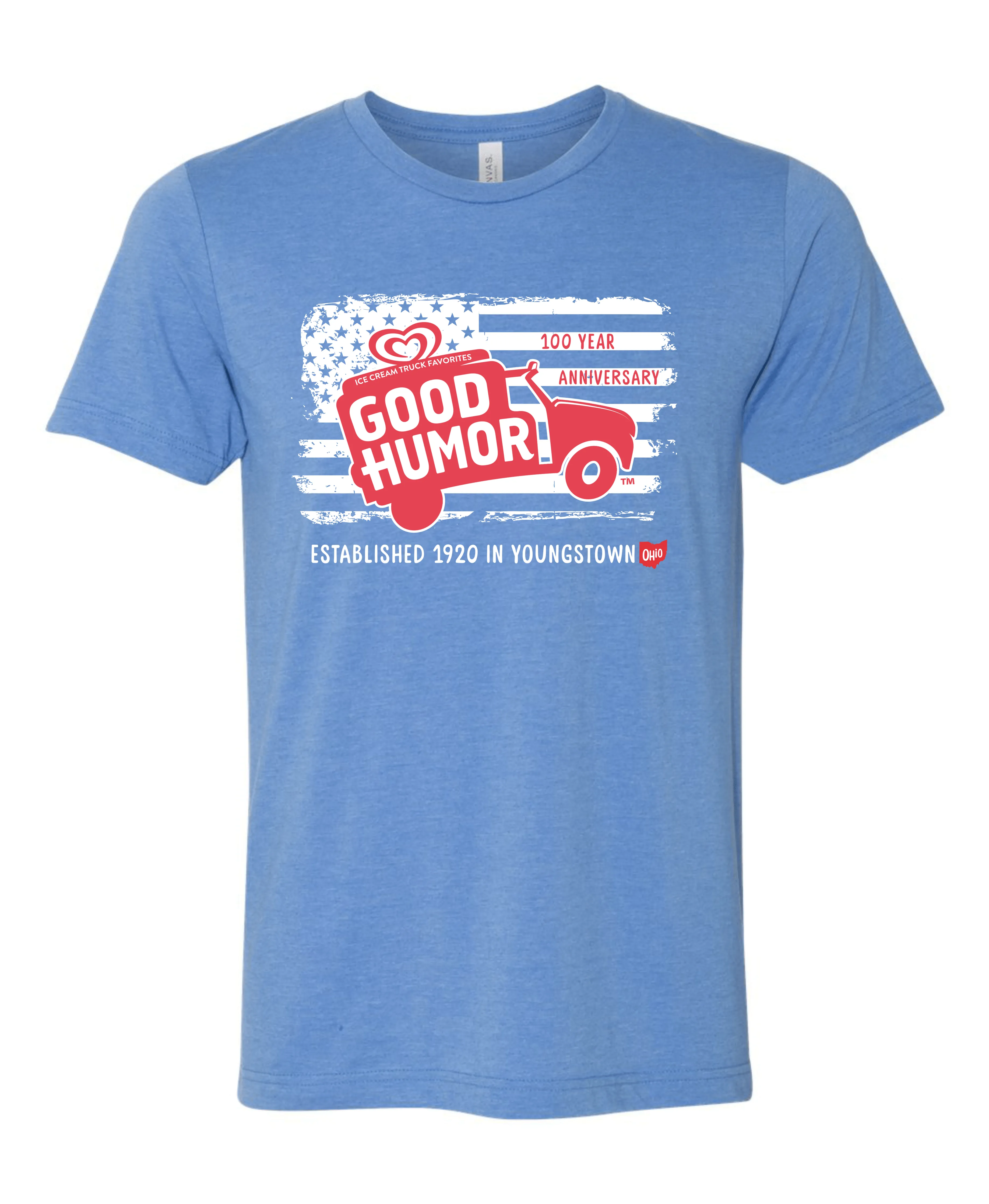 Good Humor™ USA Ice Cream Truck | Vintage Ice Cream Tee Shirt | Youngstown Ohio T-Shirt