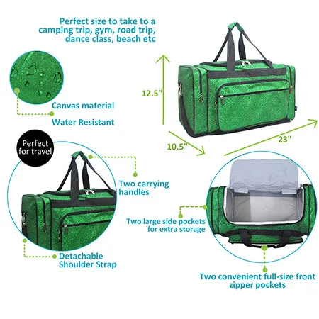 Green NGIL Canvas 23" Duffle Bag