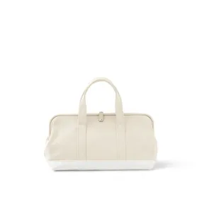 Handbag - Doctors Bag Design / Ecru×White -