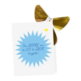 Happy Father's Day Card w/ Magic Butterfly®