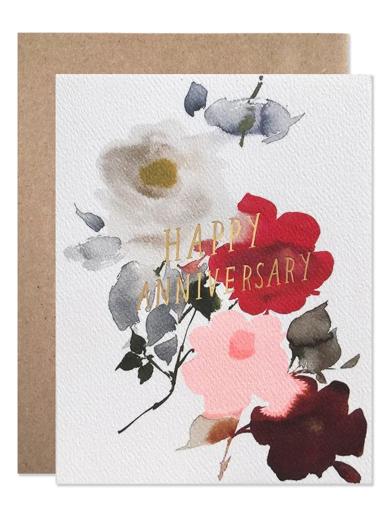 Hartland Brooklyn Card - Dealtry x HB Happy Anniversary Watercolour*