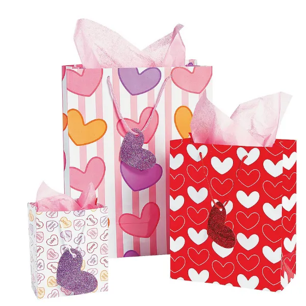 Heart Gift Bag - 3 sizes