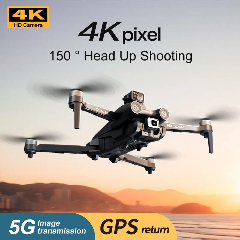 i8 MAX RC Drone Large Size Brushless 4K Camera WIFI 360 Degree Laser Obstacle Avoidance Quadcopter