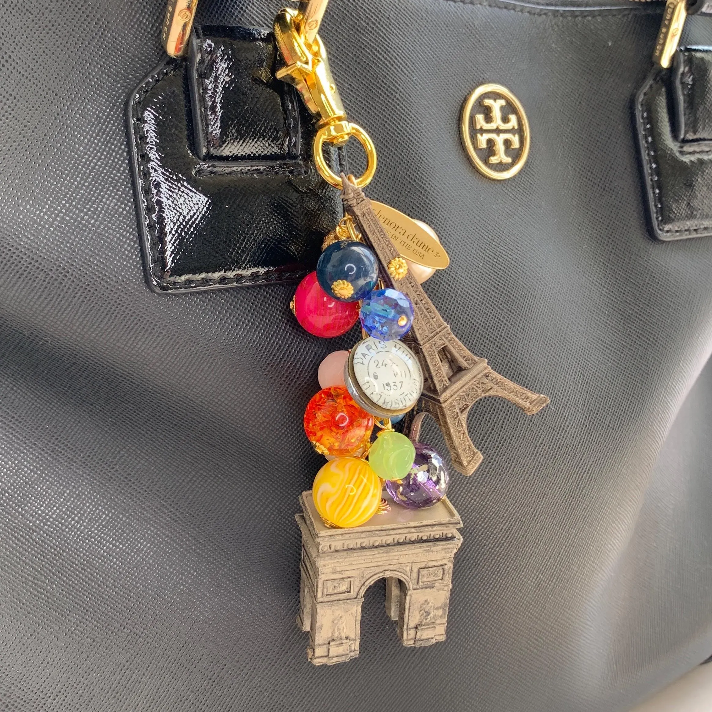 Icons of Paris Bag Charm