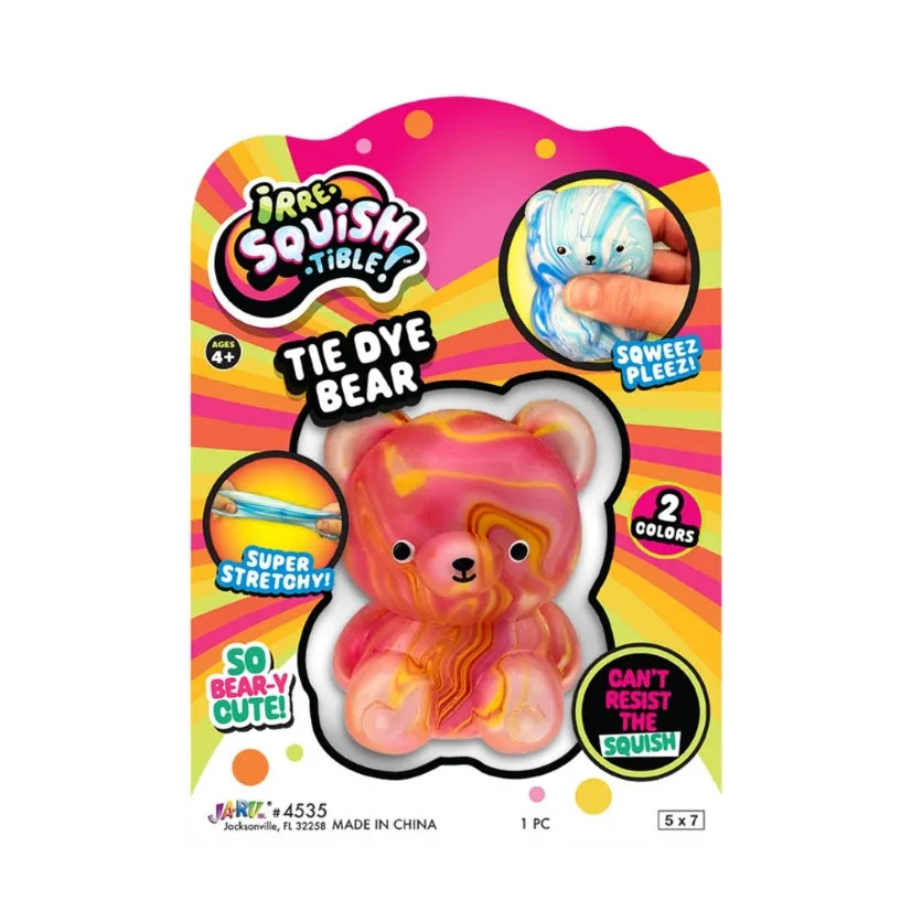 Irre Squish Tible Tie Dye Bear