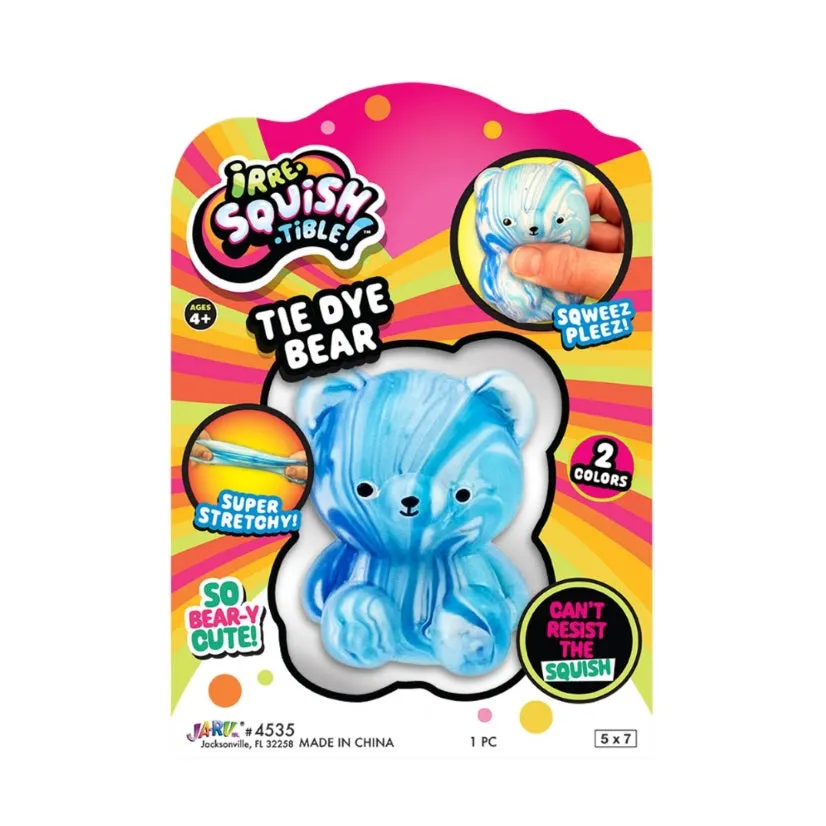 Irre Squish Tible Tie Dye Bear