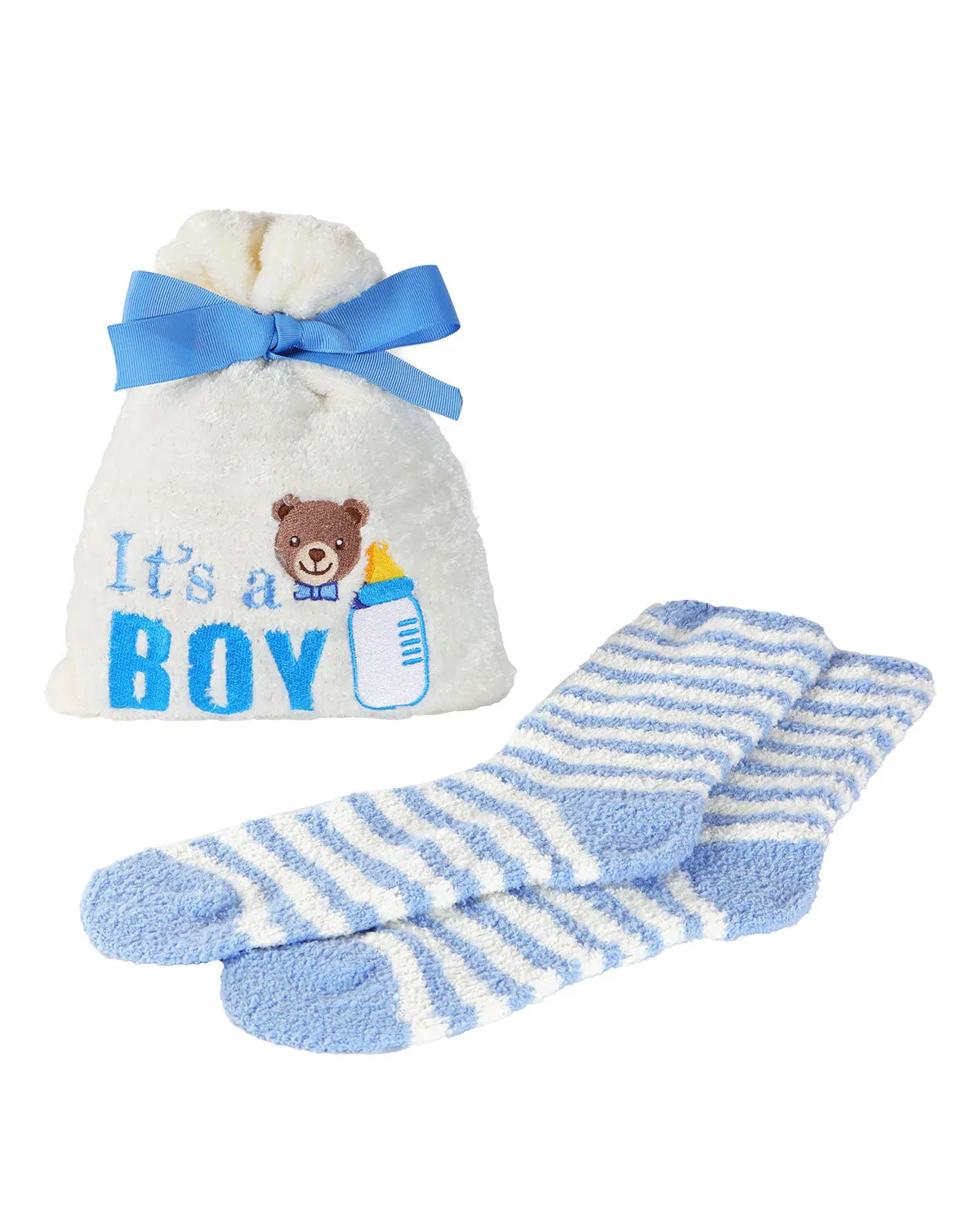 It’s a Boy Cozy Socks & Gift Bag Set