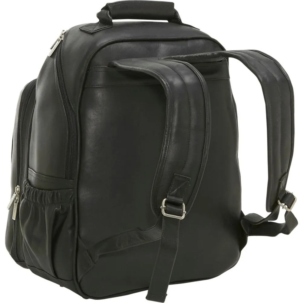 Le Donne Leather Vaquetta Large Laptop Backpack