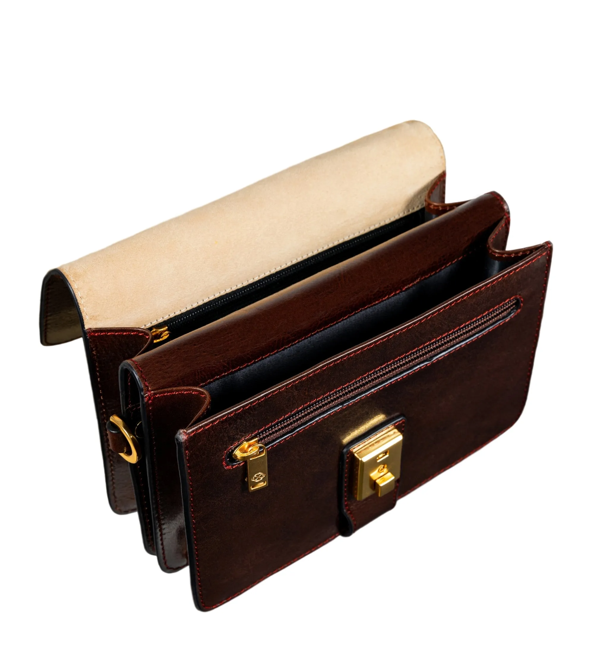 Leather Clutch Purse - The Maltese Falcon