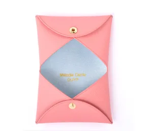 LIMITED EDITION - SAKURA PINK / BLUE "CORSICA" CARD HOLDER