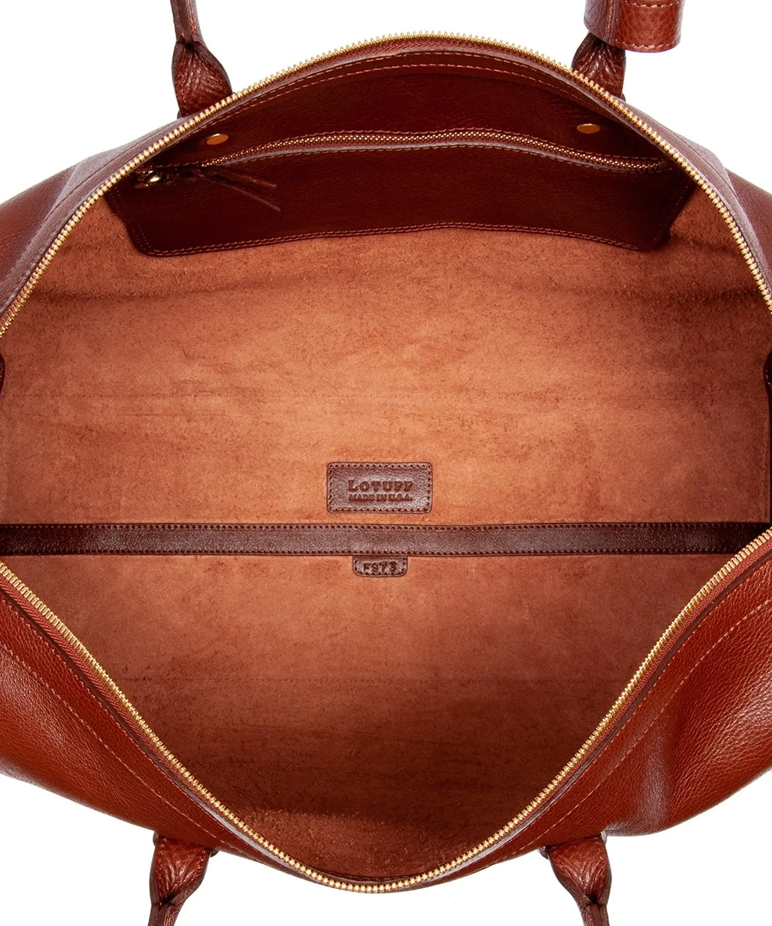 Lotuff Leather No. 12 Weekender in Chestnut