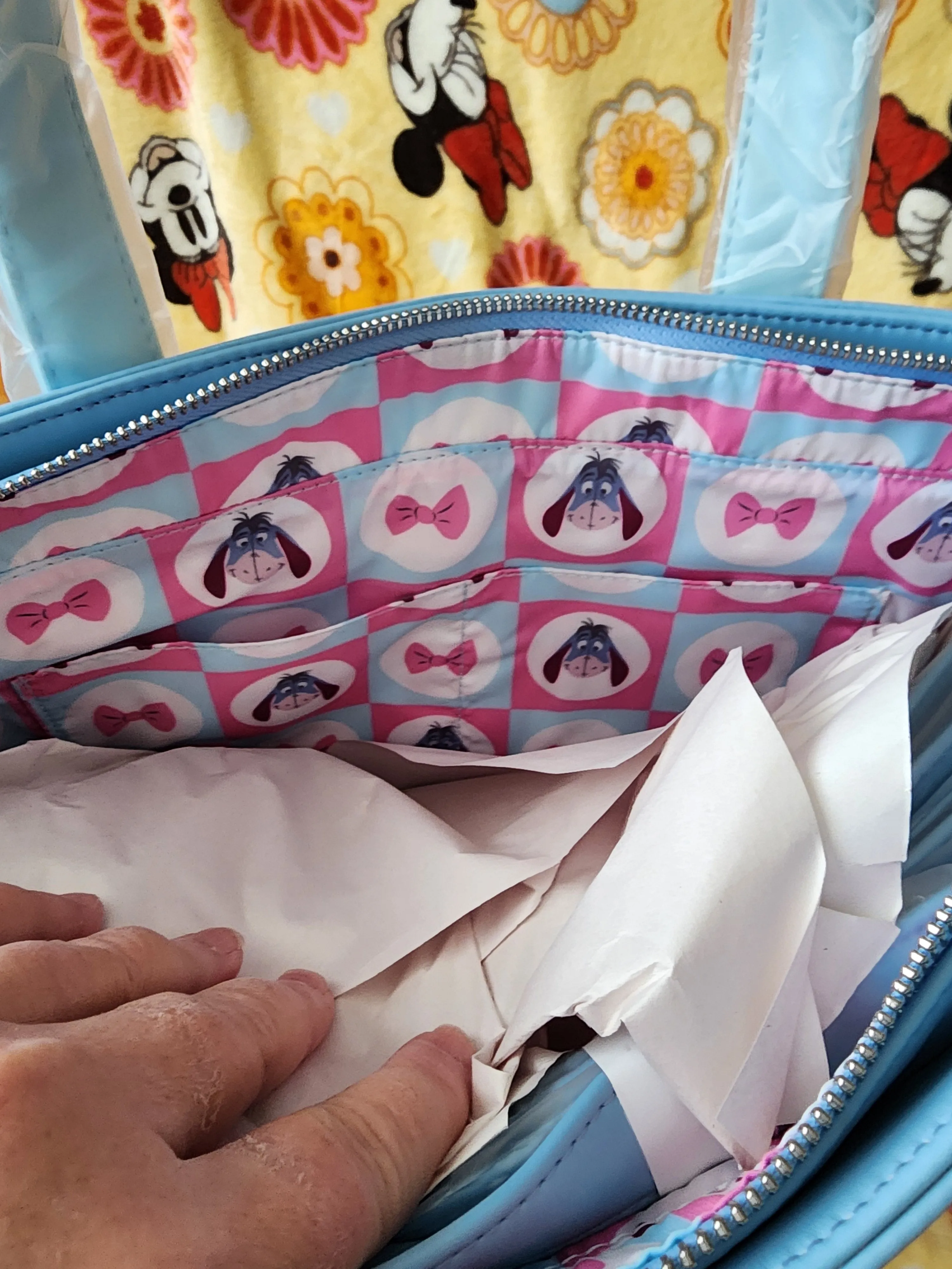 Loungefly Disney Eeyore Tote Bag