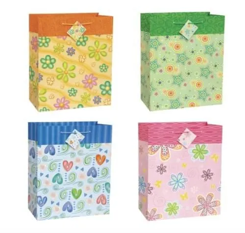 Lovely Blooms Large Gift Bag (1ct)