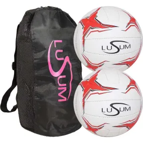 Lusum Optio Training Netball Twin Pack