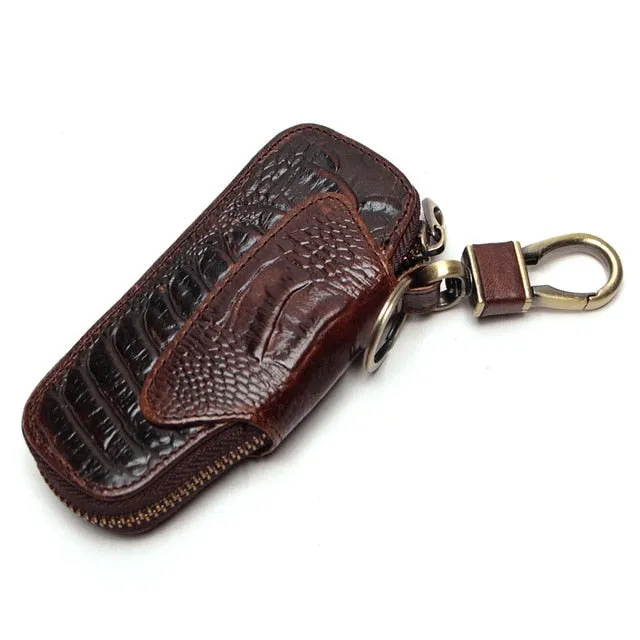 Luxury CrocLeather Key Organizer