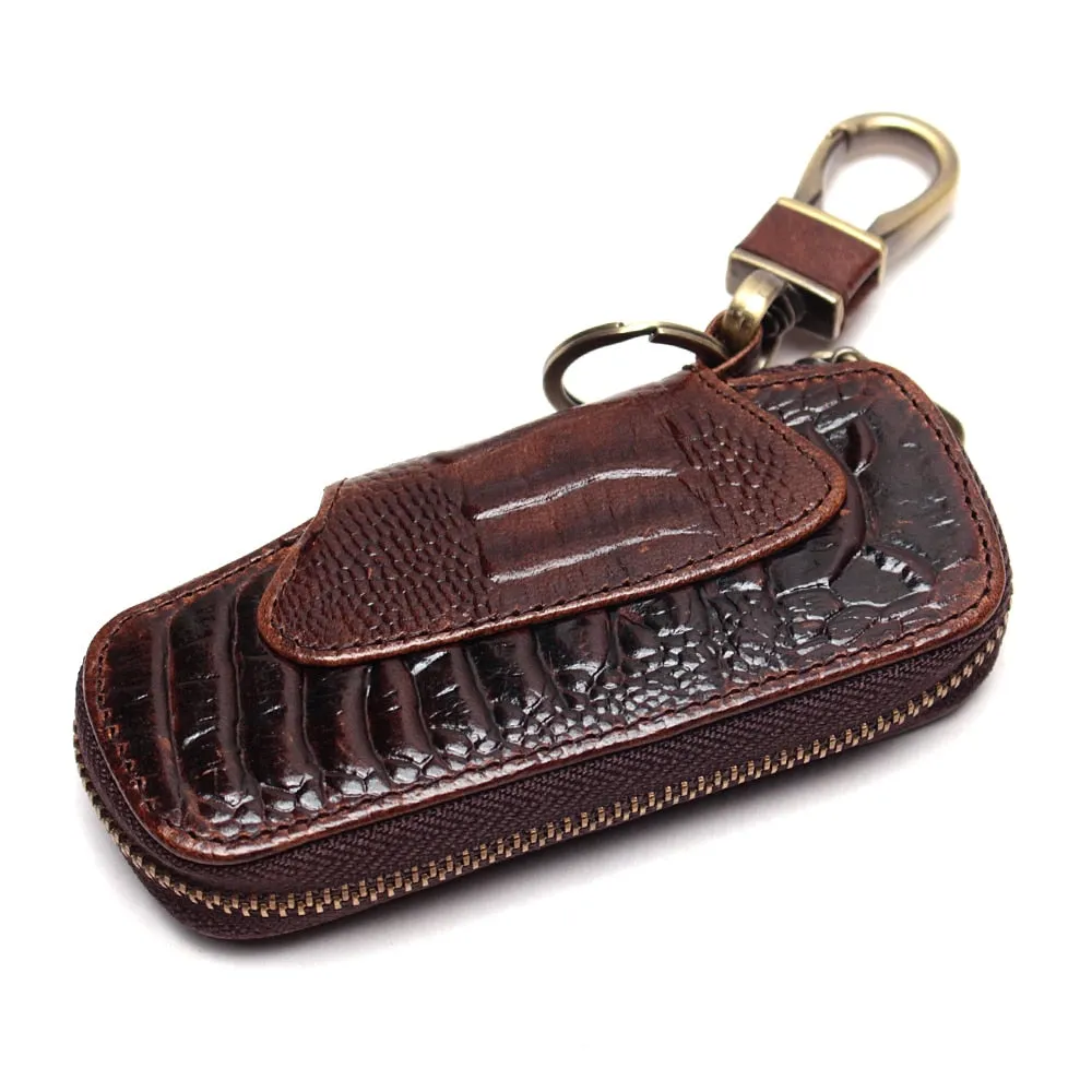 Luxury CrocLeather Key Organizer