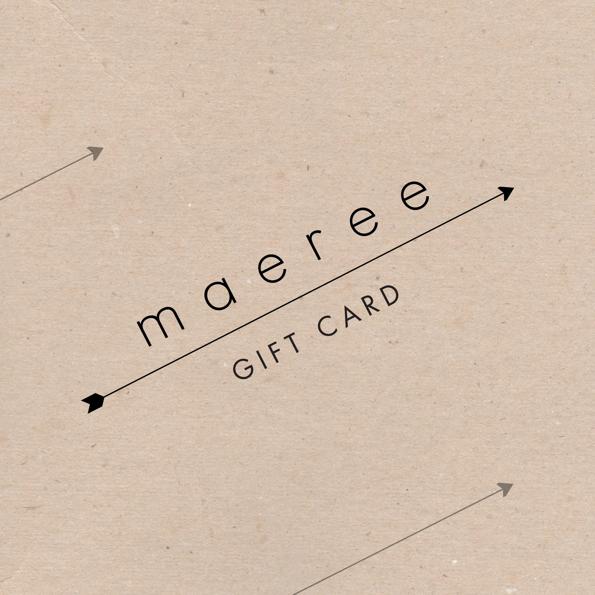 Maeree Gift Card