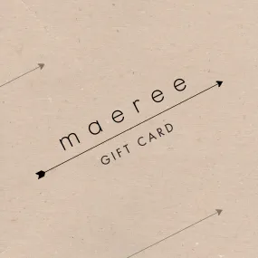 Maeree Gift Card