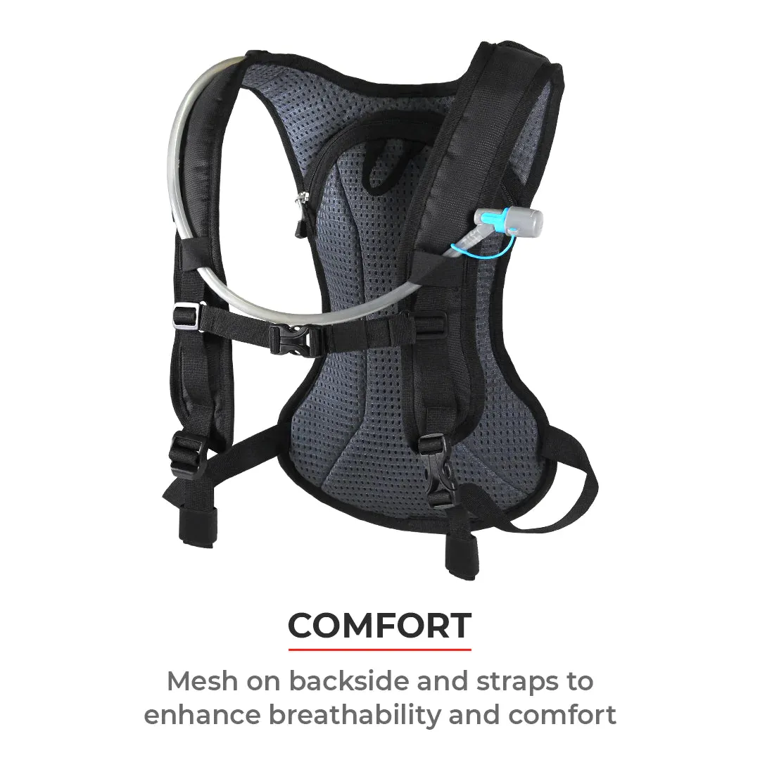 MARINE NEO HYDRATION PACK WITH INCL. HYDRAPAK 2L BLADDER (BLACK)