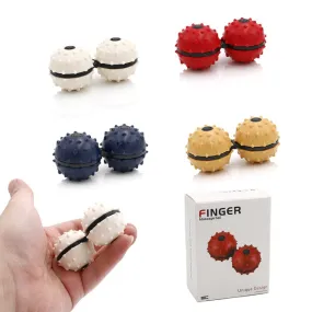 Massage Decompression Gyro Ball Finger Toys Fidget Spinner Ingertip Rotating Conjoined Gyro Antistress Toy Hand Rotating Ball