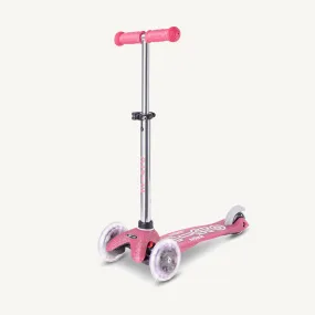 Micro Scooters Glitter Mini Micro Scooter Deluxe LED - Pink