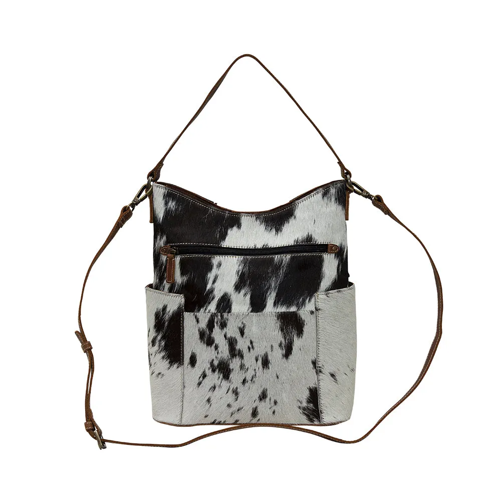 Monochrome fiesta Leather & Hair On Bag