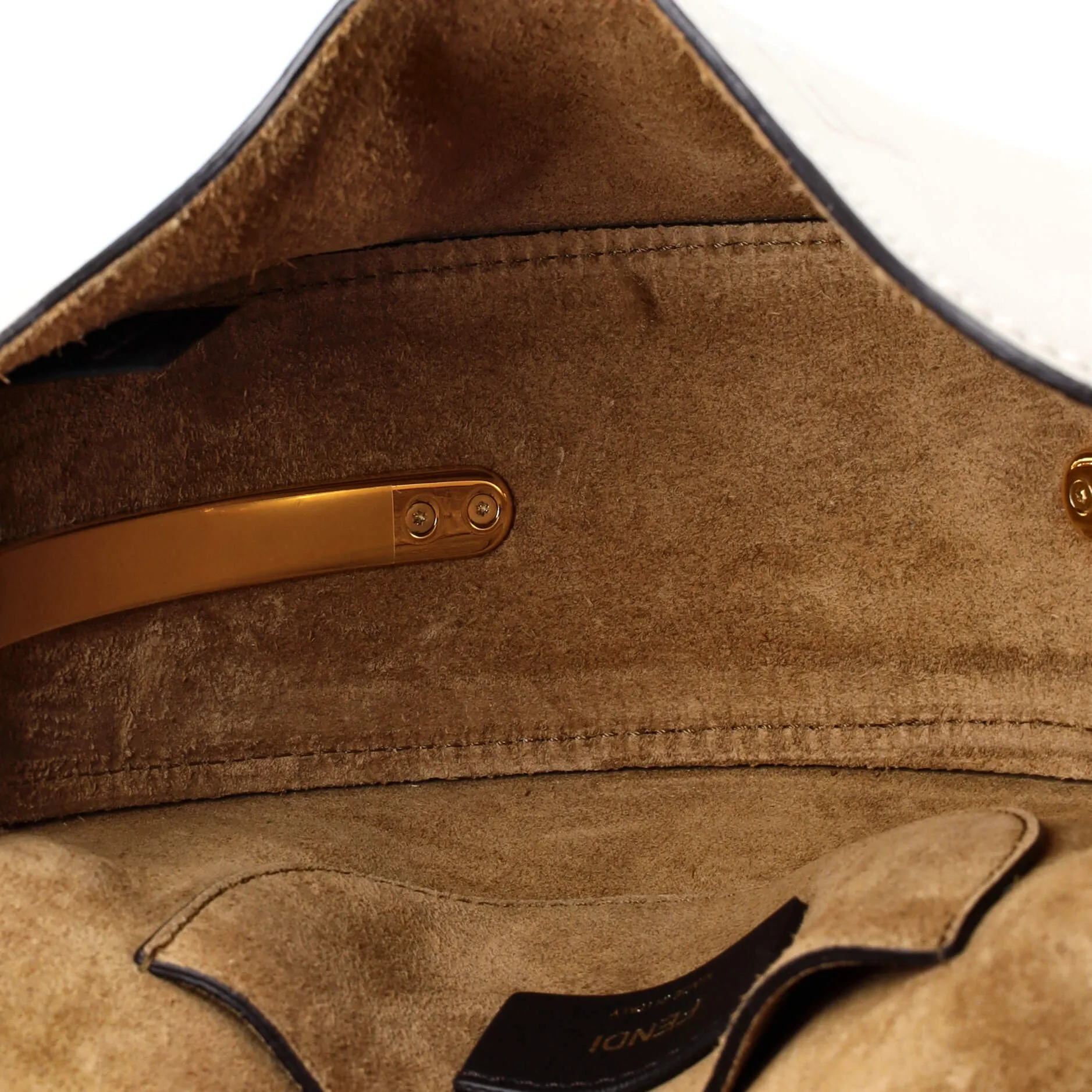 Moonlight Flap Bag Leather with Plexiglass Detail