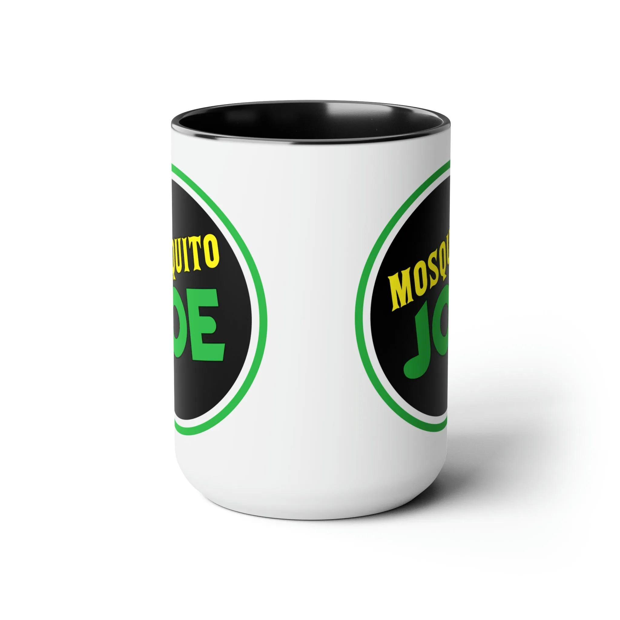Mosquito Joe Two-Tone Coffee Mugs, 15oz