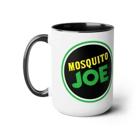 Mosquito Joe Two-Tone Coffee Mugs, 15oz