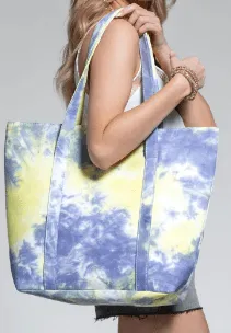 Multi Color Tie-dye Tote Bag