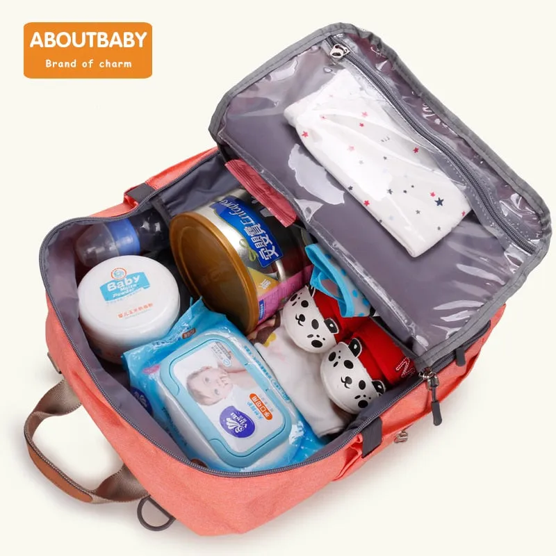 Nappy Bag Large Capacity Baby Diaper Waterproof knapsack