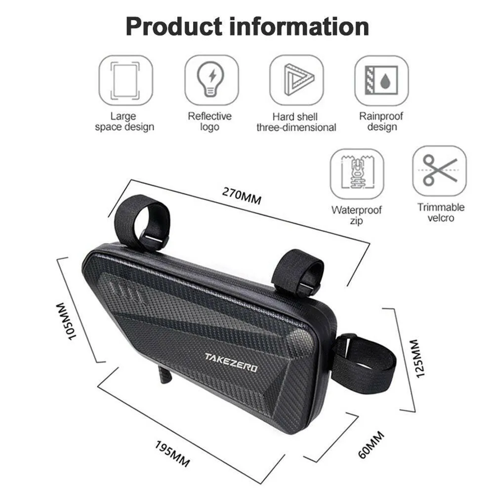 NEWBOLER Waterproof Bike Bag Electric Scooter Bag Motorcycle Bag Cycling Accessories Pouch For Bike Mobile Phone Bag