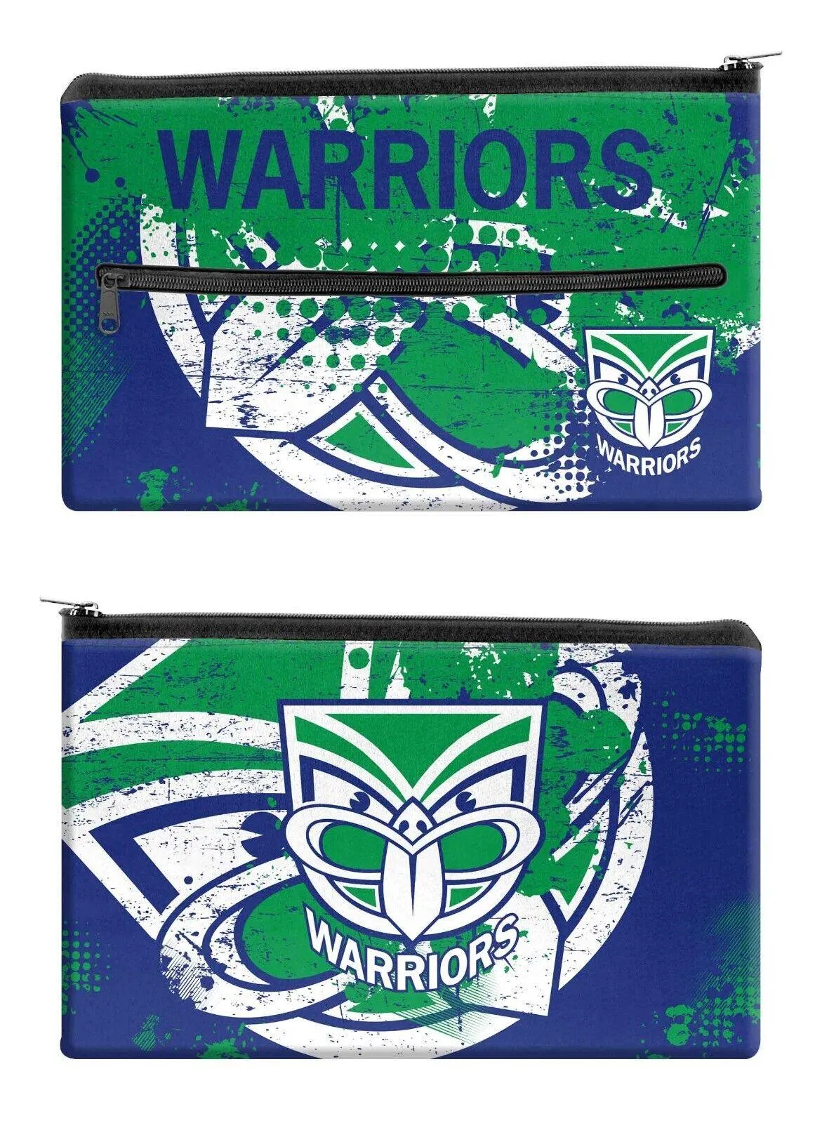 NRL Pencil Case - School - Work - Large - New Zealand Warriors - 33cm x 21cm