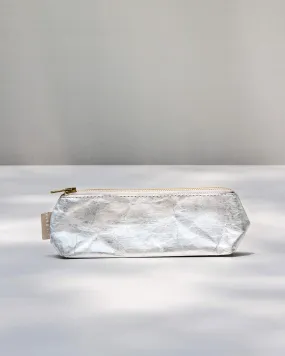 Paper Pencil Case - Silver