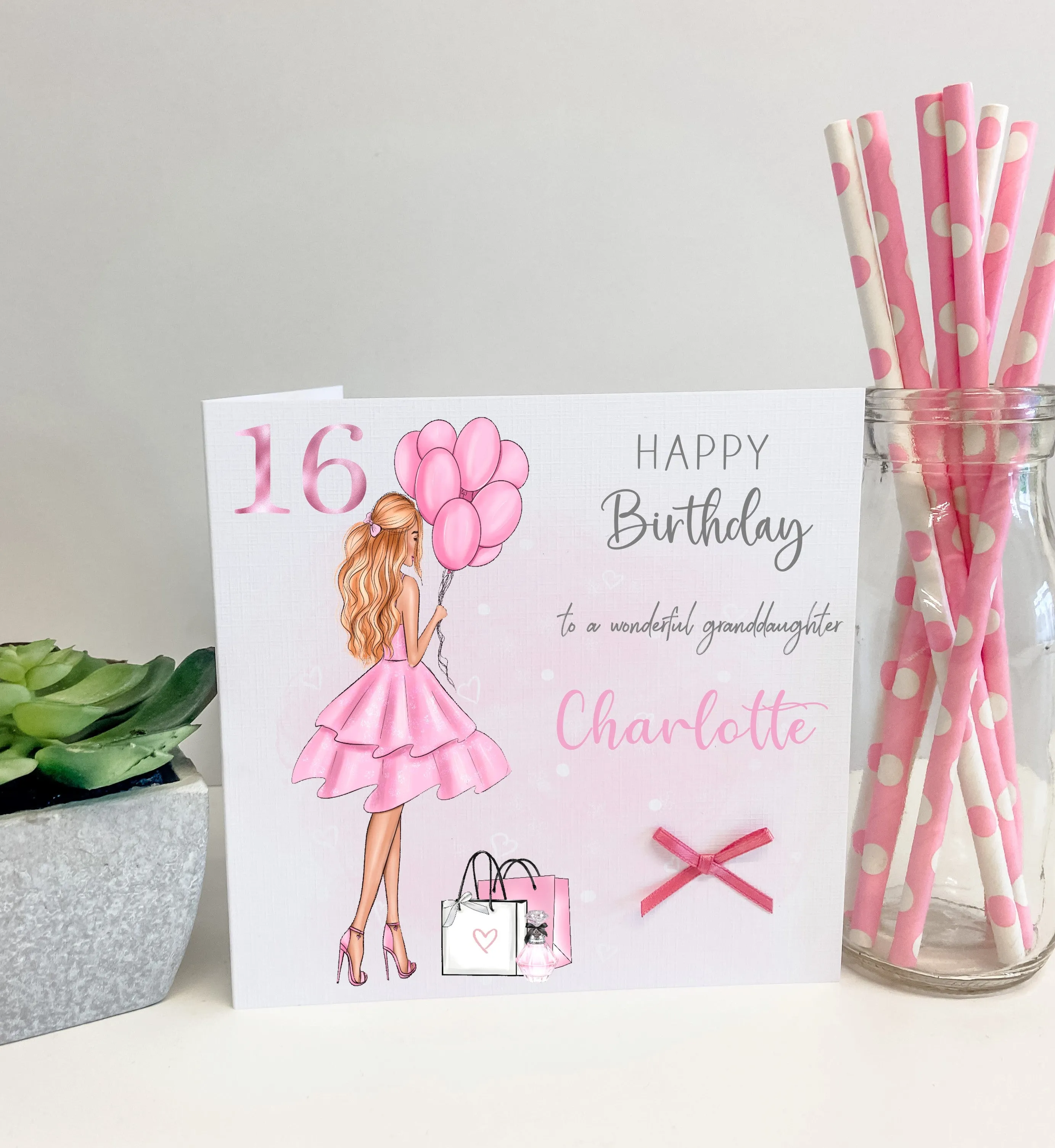 Personalised Birthday Card Money Gift Wallet Voucher