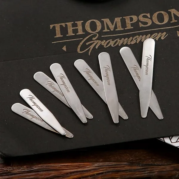 Personalised Men’s Tie & Accessories Groomsmen Gift Set Idea