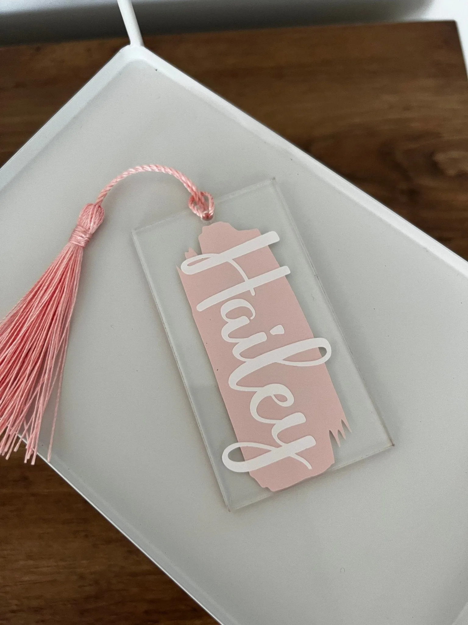 Personalized Pastel Brush Stroke Gift Bag Tag