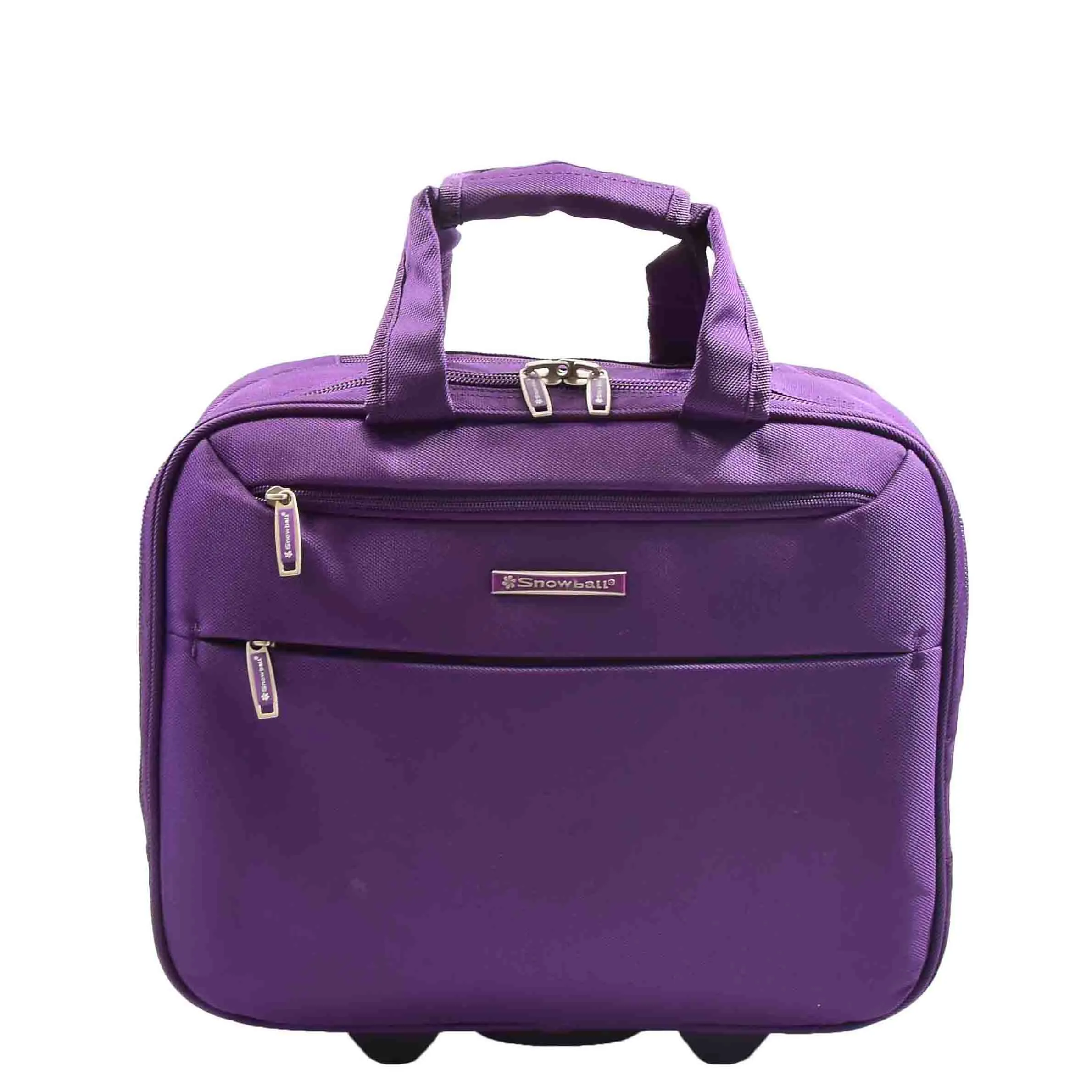 Pilot Case with Wheels Laptop Business Briefcase ARKOMA Purple