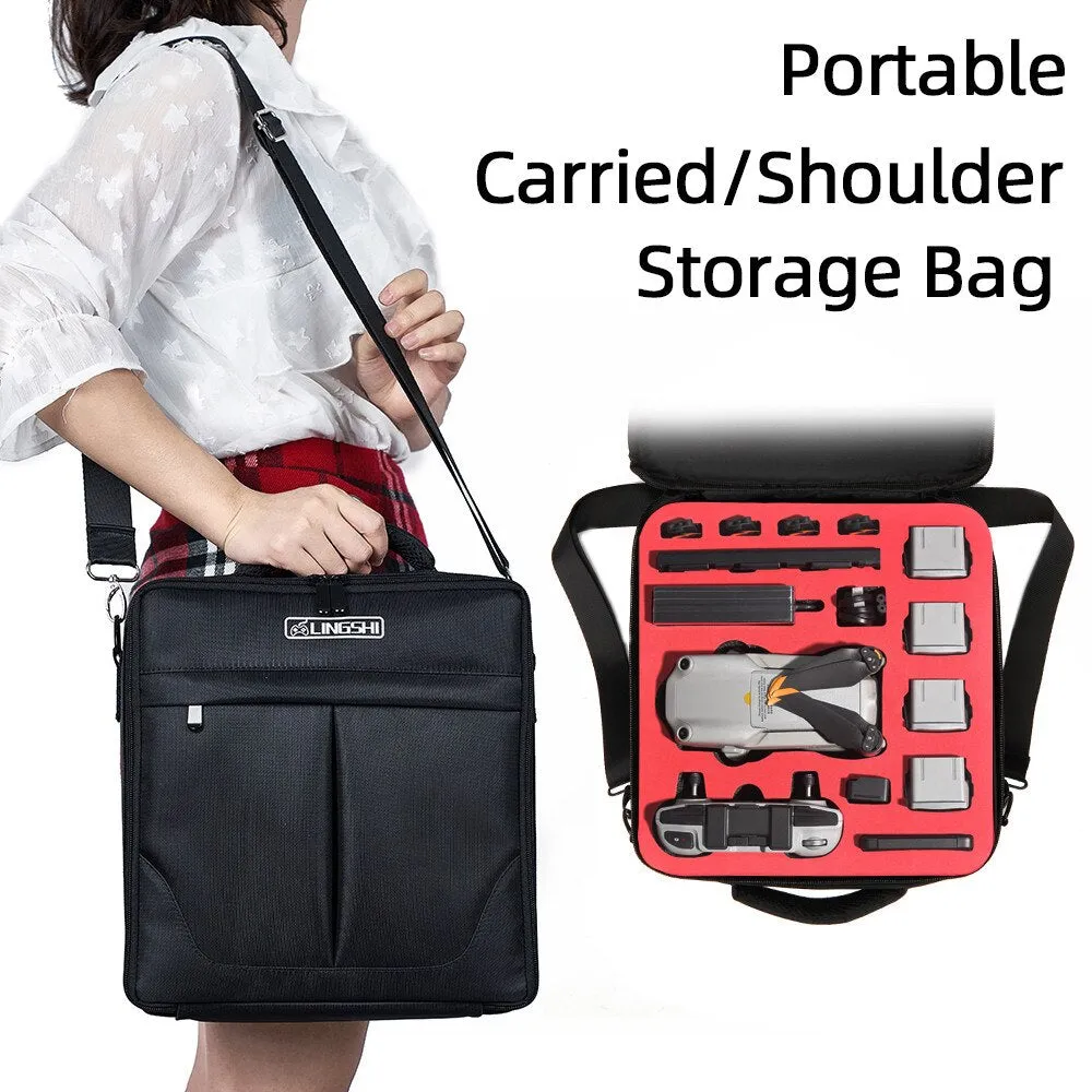 Portable Shoulder Bag for DJI Air 2S Single Carrying Case Waterproof Handbag Scratch Proof Box for Mavic Air 2/Air 2S Accessory