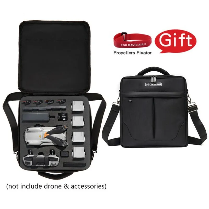 Portable Shoulder Bag for DJI Air 2S Single Carrying Case Waterproof Handbag Scratch Proof Box for Mavic Air 2/Air 2S Accessory