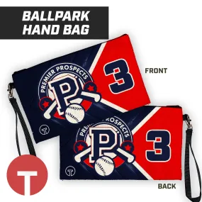 Premier Prospects - 9"x5" Zipper Bag with Wrist Strap