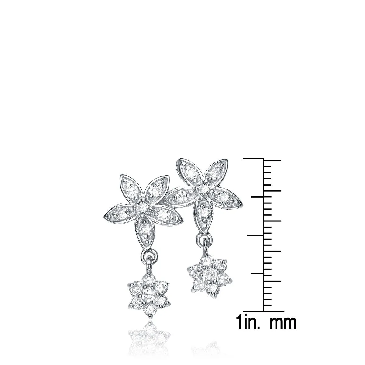 Raquelle Multi-flower Earrings