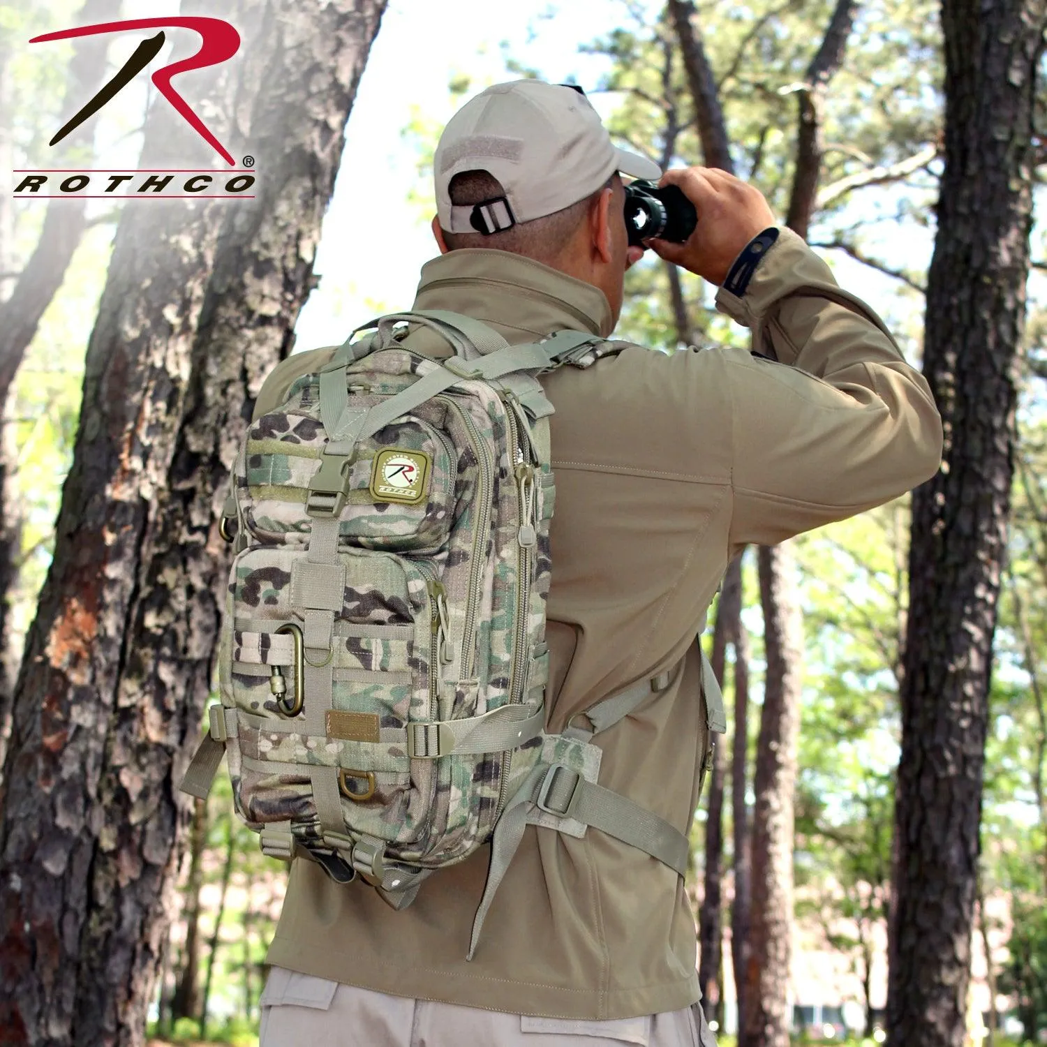 Rothco Medium Camo Tactical Backpack