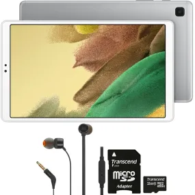 Samsung 8.7" Galaxy Tab A7 Lite 32GB Tablet (Silver) with  JBL T110 Headphones   32GB MicroSD