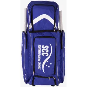 SCC Duffle Wheelie Cricket Bag - Blue