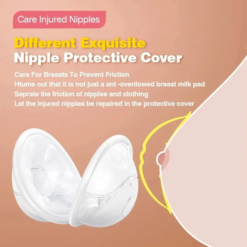 Silicone Breast Milk Collector Wearable Shell BPA Free Prevent Milk