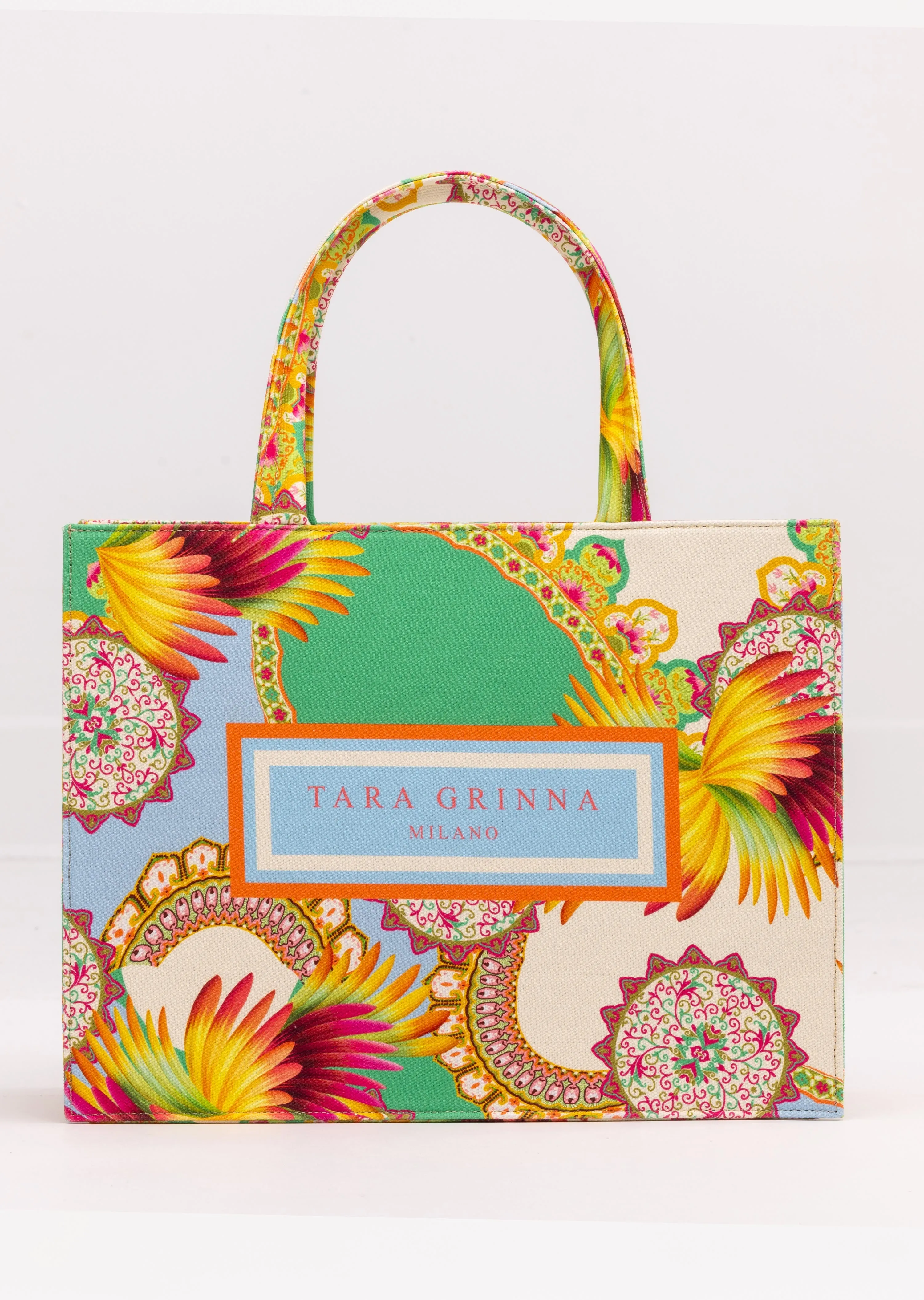 Small Marseille Tara Grinna Canvas Tote Bag (TG-8162)