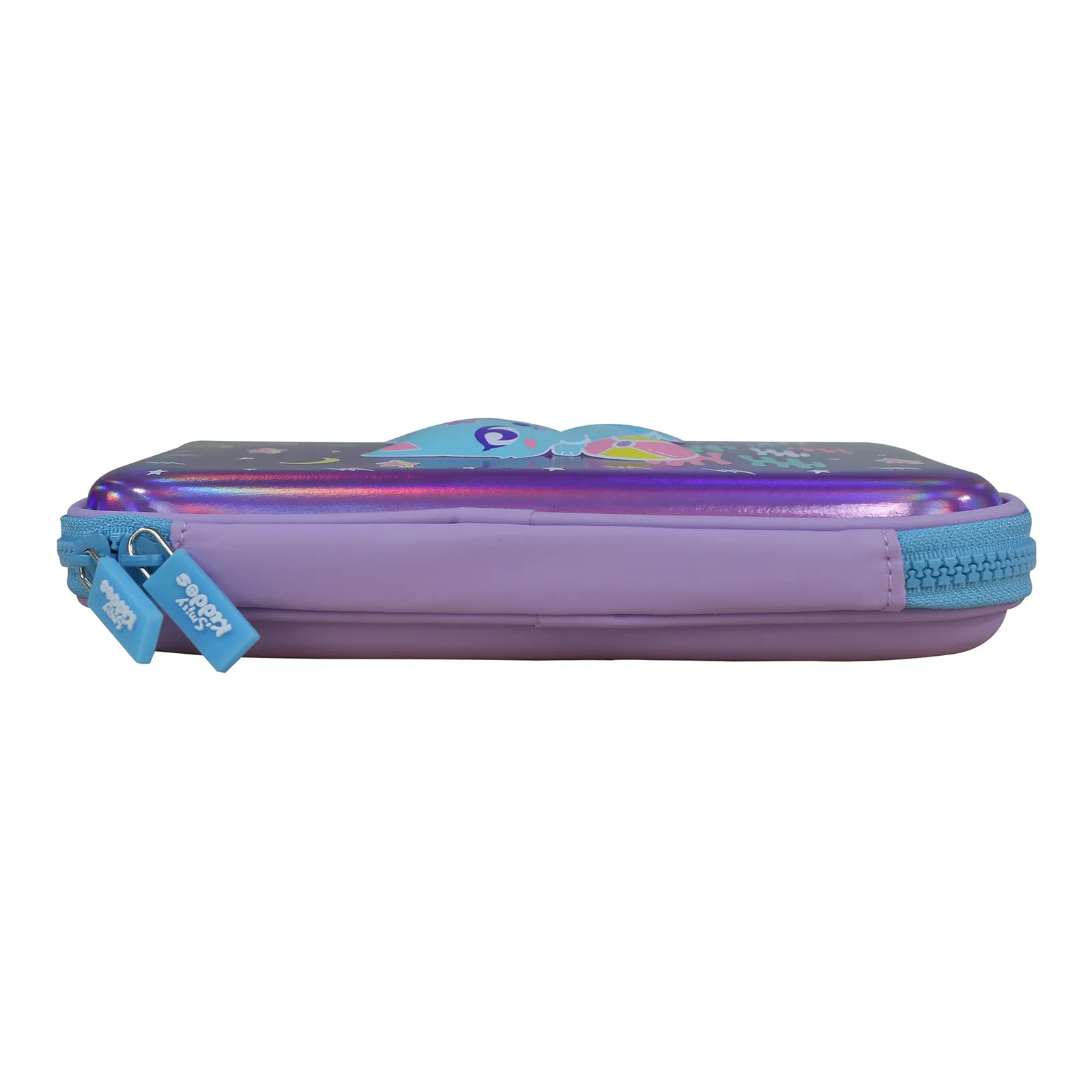 Smily Kiddos Single Compartment pencil case v2 Kitty Theme Purple