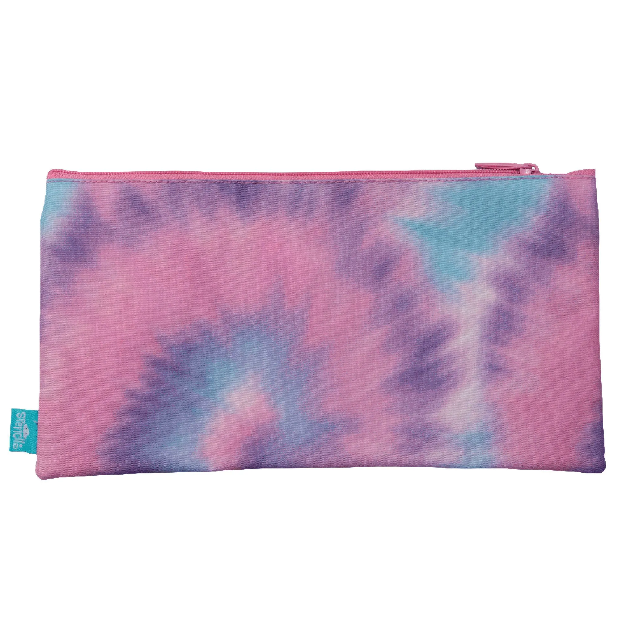 Spencil Twin Zip Pencil Case - Tie Dye Splash